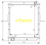 High Quality Auto Radiator for Truck 1301n09-010