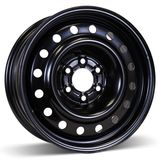 16X6.5 6-114.3 (6-4.5) Black Winter Wheel