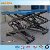 Hydraulic Drive Mechanical Safety Lock Scissor Car Lift with Beam