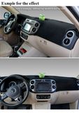 Car Dashboard Covers Mat for Changan Oulove 2014-2015 Years Left Hand Drive Dashmat Pad Dash Cover Auto Dashboard Accessories