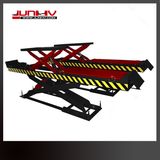 Long Platform Portable Wash Hydraulic Pressure Scissor Car Lift Equipment