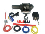 Waterproof 3000 Lb Electric ATV Winch with Synthetic Rope and Full Kits