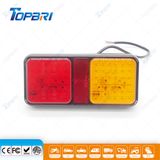 12/24V Mini Truck LED Red/Amber Combination Rear Light