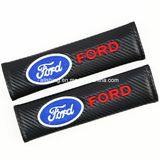 Carbon Fiber Car Logo Seat Cushion Cover for Ford