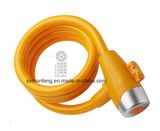 Best Price Bicycle Spiral Cable Lock with Keys (HLK-016)