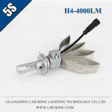 Lmusonu 5s H4 LED Headlight High Low Beam 12V 35W 4000lm Fanless Stable Quality