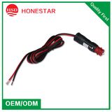 Red Black Cable Automobile Cigarette Lighter 12V/24V