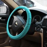 Designer 13 Inch Shrink Massage Silicone Auto Steering Wheel Cover