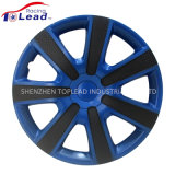 Wholesale Plastic Blue Car Wheel Covers with Carbon Pattern