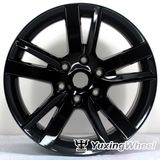 5X112 Face Polished Black Wheels Car Rims