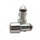 3.1A Dual USB Stainless Steel Safety Hammer Car Charger