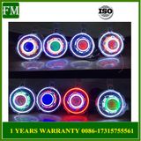 HID 7 Inch Angel Eye RGB Front Starry Sky Headlight