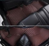 Premium Diamond 5D Car Floor Mats (COFFEE COLOR) - Land Rover Sport