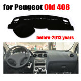 Car Dashboard Covers Mat for Peugeot Old 408 Before-2013 Years Left Hand Drive Dashmat Pad Dash Cover Auto Dashboard Accessories