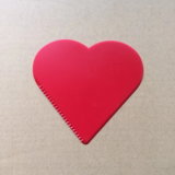 Heart Shaped Ice Scraper with OEM Brand for Promotion
