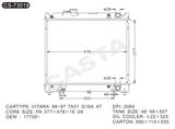 Promotional Auto Radiator for Vitara'88-97 TA01 G16A At