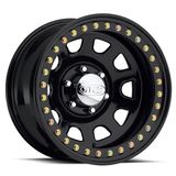 15X8 (6-139.7) Black Daytona Steel Beadlocks Wheel Rim