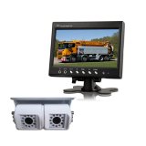 Vehicle Security System/7 Inch Digital LCD Monitor/Shark Mount Braket Rear View Camera
