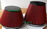 140mm Height 6inch PU Red Auto Car Air Filter Pipe