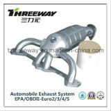 Car Exhaust System Three-Way Catalytic Converter #Exhaust Manifold-Ceramic 400cpsi