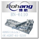 Bonai Engine Spare Part Komatsu 6D95 Thick Type Oil Cooler Cover (6207-61-5210)