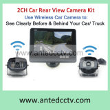 2 Wireless Car Rear View Cameras with Monitor 7 Inch LCD Screen for Car Reserving