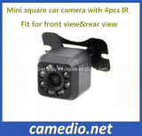 Mini Suqre Night Vision Car Camera with 8PCS IR/LED Fit for Rearview&Front View
