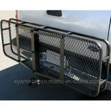 Folding Hitch Mount Cargo Basket Hauler Rack Luggage Carrier