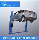 Two Post Floor Plate Hydraulic Auto Hoist with Ce