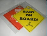 Baby on Board (Yellow and Red Colors)
