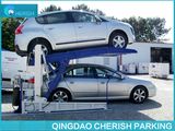 2.5t Hydraulic 2 Two Post Low 3m Height Tilting Car Parking Lift