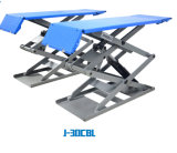 Ultrathin Small Platform Scissor Lifter with Ramp as Extension