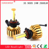 Factory Direct Sale 3s 9005 24W 2880lm LED Car LED Headlight Bulbs Headlamp with Competitive Price