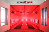 Auto Car Paint Booth Infrared Curing Lamps Heating Booth