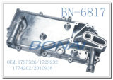 Scania Aluminium Engine Oil Cooler Cover (one more hole) Auto Parts (OEM: 1795526/1729232/1774202/2010938)