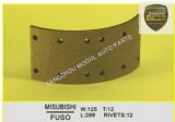 Brake Lining for Japanese Truck Made in China (FUSO 125)