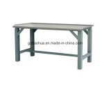 Heavy-Duty Stainless Stee Lworking-Bench with Oil Baffle Plate on The Edge of The Table