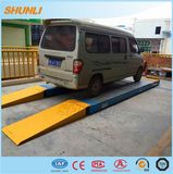 Double Level on Ground Car Scissor Lift for Wheel Alignment