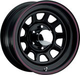 16X8 Daytona Black Wheel Offroad Steel Wheel 6-139.7