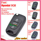 Flip Remote Key for Hyundai Elantra with 3 Buttons Fsk 433MHz