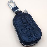 Kc_L_005 Custom Logo or Car Logo Leather Car Key Cover