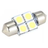 10 X 31mm SMD 5050 LED Car Interior Festoon Dome Light Bulbs Lamp White DC 12V