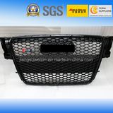 Black Front Auto Car Grille (Chromed Logo) for Audi RS5 2009-2011
