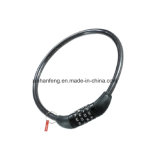 Silicone Bicycle Lock for Mountain Bike with 4-Digit Cipher (HLK-032)