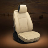 Car Auto Seat Cover PU Leather Front Rear Cushion for Ford F-150 2010-2016 Beige
