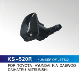 2 Lets Windshield Washer Nozzle for Toyota, Hyundai, KIA, Daewoo, Daihatsu, Mitsubishi