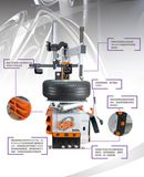 L8009+240 a Free Swinging Arm Type Tyre Dismounting Machine