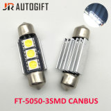 Car-Styling 12V 24V Festoon 3SMD 5050 Canbus Interior Reading LED Bulbs
