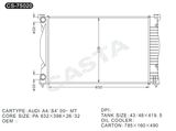 Engine Parts Aluminum Radiator for Audi A4/S4'00-MT