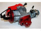 Performance Racing Red 49cc 2 Stroke Engine Red